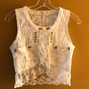 Lace Vest